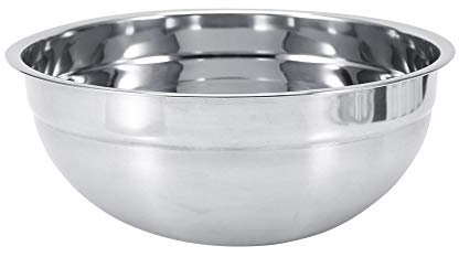 WINSOME Stainless Steel Mixing Bowl 4.7 litres | Best for Baking & Mixing Ingredients Like Eggs, Salad, Veggies, Fruits, Doughs, Sauces | Can Also Be Used for Serving (30cm X 11.5cm)