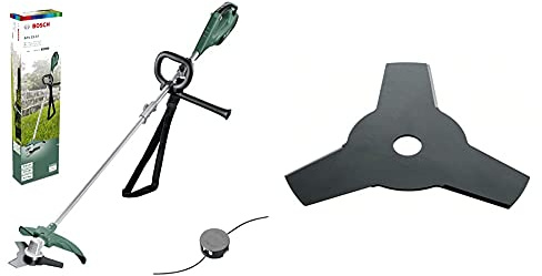 Bosch Motorsense AFS 23-37 (SchnittkreisØ: 23 cm (Messer), 37 cm (Faden), FadenØ: 3,5 mm, im Karton) + Freischneider-Klinge