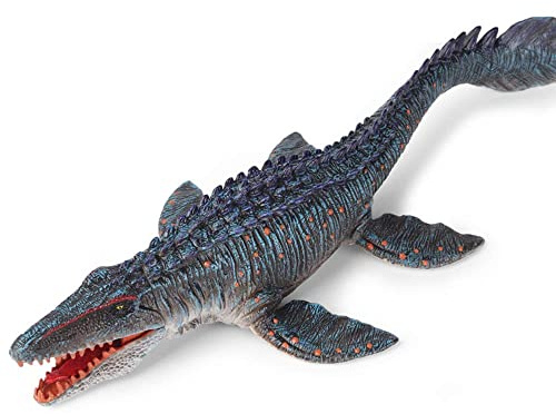 TUHNHGD Mosasaurus marina djur, gård leksaksdjur, jätte dinosaurie, jurasisk leksak, dinosaurie leksak, superthings dinosaurie