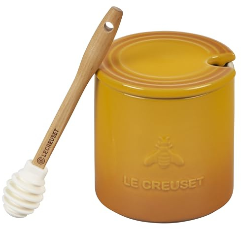 LE CREUSET Honigtopf aus Steingut, 400 ml, Nektar