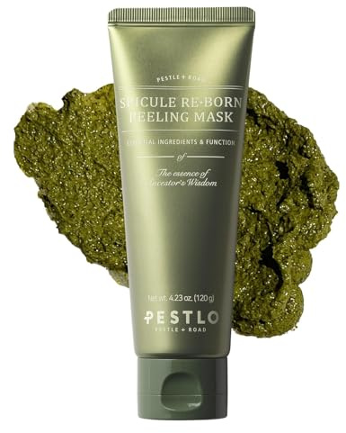 PESTLO PESTLE + ROAD Spicule Re-Born Exfoliating Peeling Mask 4.23 oz./120ml - Gentle Exfoliation, Nourishing, Hydrating, Sebum Control, Soothing, Radiant Skin, Pore Tightening