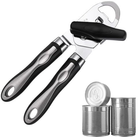 Zuasdvnk Apribottiglie manuali, multifunzione – Potente apribottiglie per birra manuale, comoda presa e non scivolosa, utensili da cucina ergonomici per feste, ristoranti, casa