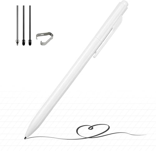 ProSketch Digitaler Stift passend für Remarkable 2 / Scribe / Supernote mit Radiergummi, Bleistiftclip + NeverReplace feine Titanspitzen, Neigungszug und 4096 Druckstufe, EMR-Stift-Ersatz, stärken Sie