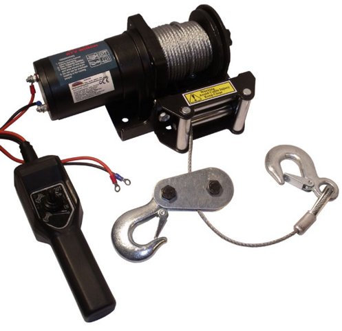 Mauk Seilwinde 12 V 2.000 lbs (ca. 900 kg)
