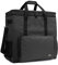 CURMIO Double-Layer Carrying Case for Computer Tower, Desktop Computer Travel Storage Tote Bag for PC Chassis, Keyboard, Cable and Mouse, Headphone, Bag Only, Black