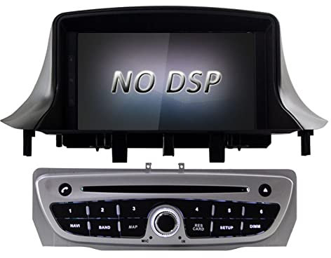 SFUO Multimédia GPS La Navigation WiFi 1 Radio de Voiture DIN stéréo 4G 64G DSP PX5 Voiture Android 10.0 DVD Le Joueur Convient à Megane 3 Fluence 2009-2015 (Color : Silver)