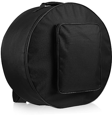 BAZEITFLOW Rund 13-14 Zoll Snare Drum Tasche Aus Robustem Nylon Mit Tragegriff Und Schultergurt Trommel Rucksack Für Instrumententransport Und Aufbewahrung