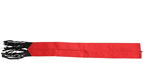 Ausla Protector de Cola de Caballo, Bolsa de Cola de Caballo No Tejida, 7,5 X 70 Cm, Cubierta Impermeable y Transpirable con Flecos para Moscas con Cierre de Corbata para Espectáculos Ecuestres,
