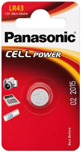 Knopfzelle Alkali Mangan - 1Stk Blister, LR 43 / AG 12 / L1142 Panasonic EL 1BL