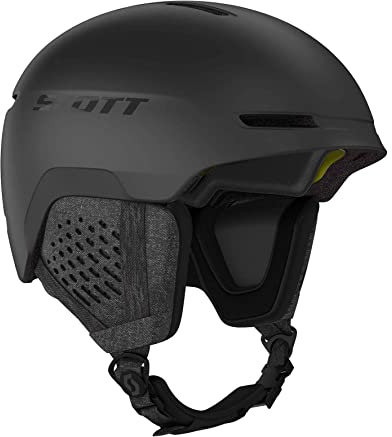 Scott Track Plus Helmet Schwarz, Ski- und Snowboardhelm, Größe S - Farbe Black
