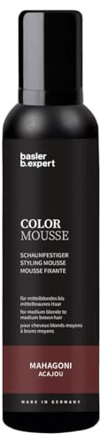 basler Color Schaumfestiger Mahagoni, Aerosoldose 200 ml - Praktische Anwendung | Schaumfestiger mit Farbe