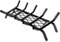 G GOOD GAIN Rejilla para chimenea de 50,8 cm de acero resistente para uso en interiores, estufa de leña, 1/2 bar, accesorios para chimenea, chimenea, camping