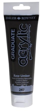 CREATIV DISCOUNT NEU GRADUATE Acrylfarbe 120 ml, Umbra Natur