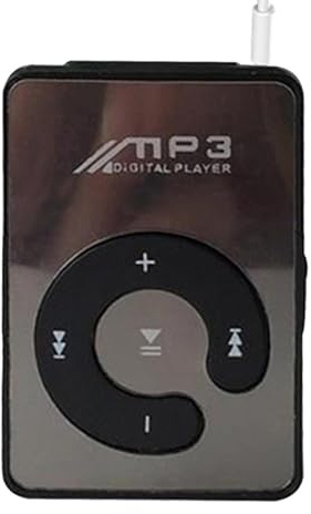Reproductor MP3 de 8 GB con Clip, Reproductores MP3 pequeños, Reproductor de música Digital portátil, Reproductores de música pequeños para Correr Deportes, con Cable USB y Auriculares