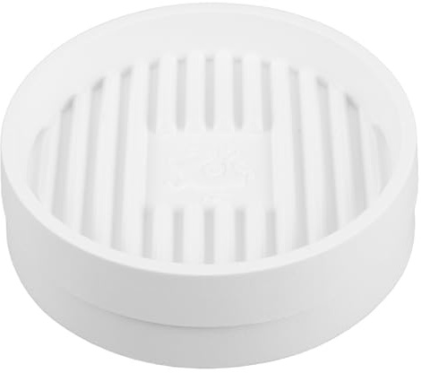 HEMOTON Soucoupes de jardinières Rondes Plastiques 2 pièces 140 mm, bac récupérateur d'eau pour Pots de Fleurs, Fixation Solide, adapté Jardin et Salle de Bain