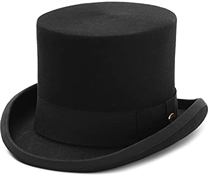 GEMVIE Top Hat High Hat Magic Party Hats Adult Hat Hat Cap för kvinnor och män