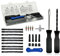 ZERINT TT-M26 Tubeless Tyre Repair Kits, 26pcs Compact Tyre Puncture Repair Kit, Tyre Repair Tools and Tyre Strings for Cars Motorbikes