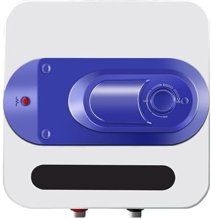 Calentador de agua eléctrico de almacenamiento 220V 2000W, 10L/15L/20L/30L Calentador de agua eléctrico pequeño cuadrado adecuado para cocina,B-15L