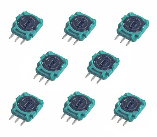 Hsthe Sea 8 pcs Handle Rocker Side Potentiometer, Trimpot Resistor Replacement Parts ALPS Analogue Joystick, for PS4, Xbox, Elite, Switch Pro Wireless Controller
