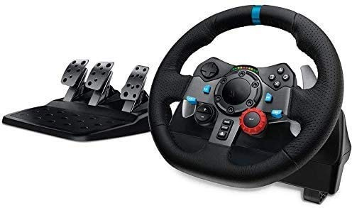 SilteD Volant de Jeu, Volant de Course, Volant et pédales de Course Driving Force (pour PS4/PS3 et PC)