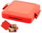 Generisch Mikrowellen-Toastie-Sandwich-Maker, Micros Munchy Mikrowellen-Toaster, Frühstücksmaschine, kabelloser Toaster, Toaster mit verstellbarem Silikonband, kein Strom erforderlich, kabellos