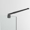 Stabilisierungsstange Feststab Teleskopstange einstellbar 73-123cm, verwendet für Duschwand Glaswand begehbare Stabilisierungsstange Glasstärke 8mm-10mm，Quadratischer Stützstab Schwarz