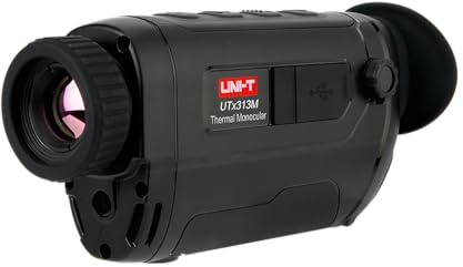UNI-T UTx313M UTx318M UTx325M Thermal Monocular Telescope 400×300 Pixels Thermal Imager For Hunting Thermographic Camera Night Vision IP67(UTx318M)