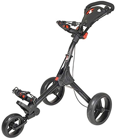 2015 BigMax IQ+ 3-Wheel Pull/Push Golf Trolley/Cart Black