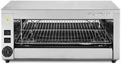 Milan Toast - Oven - Large Without TONGS with GRID Salamander drill, 3 W, Stainless Steel