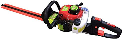 Taille-haie à essence, taille-haie à moteur 2 temps 22,5 cc 0,9 kW 1,25 CV Monocylindre refroidi par air Lame double face pour buissons
