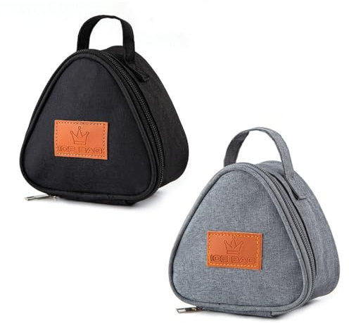 2 Bolsas De Almuerzo Triangulares, Bolsa De Almacenamiento Reutilizable, Pequeña Bolsa De Almuerzo, Bolsa Térmica, Bolsa De Almuerzo, Adecuada Para Viajes, Gimnasio, Picnic, Trabajo