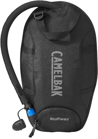 CamelBak Stoaway 70oz Hydration Bladder Reservoir- Add-on for Hiking, Snow, Run Pack- Insulated Tube, Black