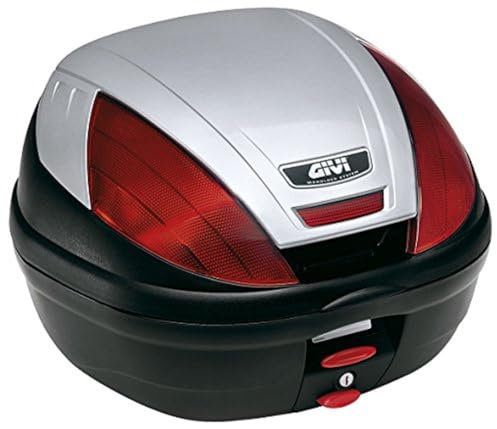 E370 Monolock Topcase mit Platte mit Coverschwarz Uni oder Max Zuladung 3 kg