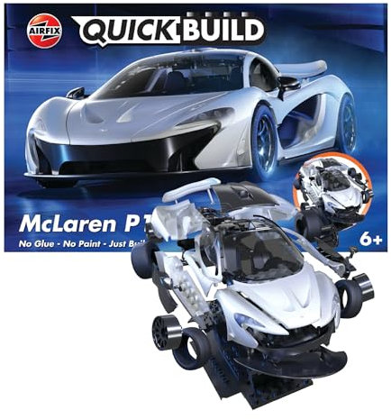 QUICKBUILD McLaren P1 Modellbausatz, weiß