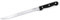 Nirosta Mega Cuchillo Jamonero 36/24 cm, Hoja de Acero Afilado y Mango Ergonómico de Plástico con 3 Remaches, para Cortar Lonchas Finas de Jamón, Color Negro, 1 ud.