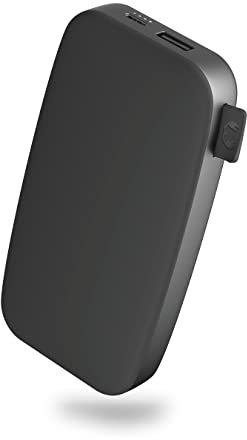 Fresh 'n Rebel Powerbank 12000mAh - USB-C in & Out - Schnelles Aufladen (Fast Charge 20W) - 6 Sicherheitsmerkmale - Tragbarer externer Akku für iPhone und Android (Storm Grey)