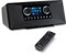 MEDION P85333 Internetradio mit DAB+ (WLAN, UKW, Spotify Connect, Amazon Music, DLNA, USB, Kopfhörer-Anschluss, AUX, Stereo Line-Out Cinch, Sleep Timer) schwarz
