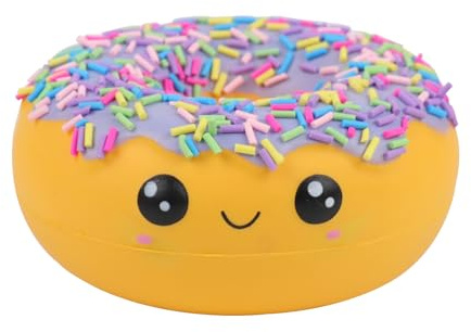 Anboor Donut Squishies: Giocattolo squishy a lento aumento per bambini. Morbidi ciambelloni profumati per il sollievo dallo stress. Realistico e carino, perfetto da schiacciare