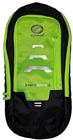 Optimum Hi Vis Cycling Backpack 8L – Lightweight Reflective Bike Rucksack for Commuting, Compact Bicycle Backpack with Breathable Design, Hydration Compatible for Cycling & Outdoor Use