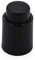 ELMWAY Wine Accessory – Vacuum Wine Stopper with Date Marker, ABS Shell & Silicone Seal – Reusable Wine Preserver for Standard Bottles, Keeps Wine Fresh up to 7 Days (Black)