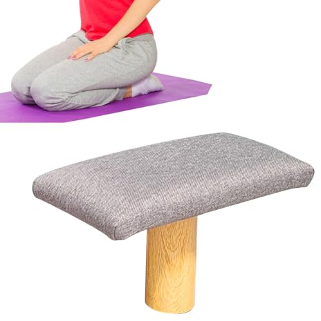 Tabouret de Méditation à Genoux - Chaise à Genoux Ergonomique en Bois pour Yoga,Prie-Dieu pour la Prière|pour Usage en Intérieur Et Extérieur, À La Maison, Au Studio, dans La Chambre Et Le Salon