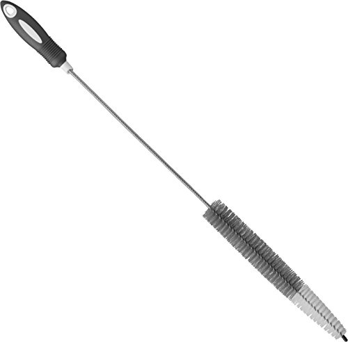 Unger 30” Dryer and Vent Brush, Lint Catcher for Household Cleaning, Trapping Laundry Room Tool, Easy to Clean Bristles, Flexible Gadget with Scratch Free Protection