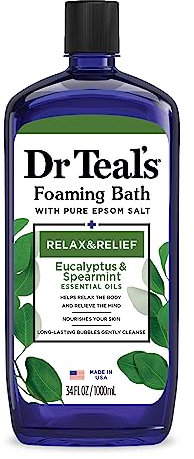 Dr Teal's Bain moussant Eucalyptus 1L