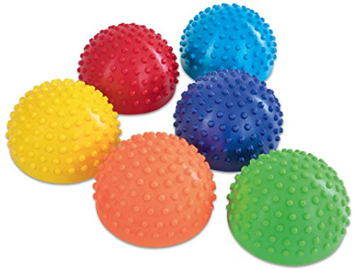 Betzold - Regenbogen Balancier-Igel, 6er Set Igelbälle - Balancieren Kinder