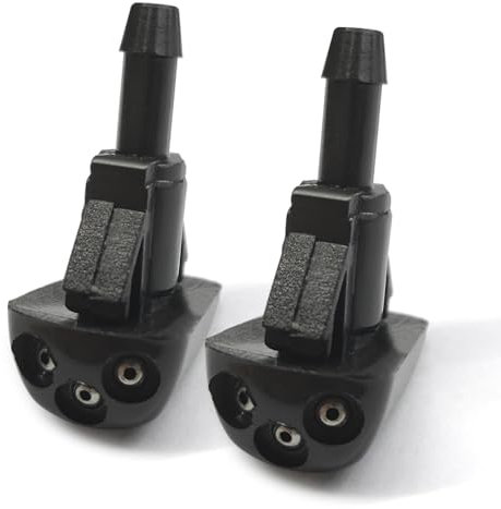 2PCS Ugelli Lavavetri Anteriori Kit,Auto Parabrezza Anteriore Tergicristallo Rondella Ugelli, Auto Finestra Anteriore Rondella Ugelli ABS 98630YY000