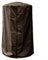 Funda protectora para calentador de patio, 61 x 96,5 cm, resistente al agua, para exteriores, para calentadores de patio piramidales (café)