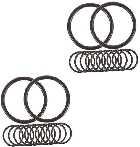 Toyvian 40pezzi Rondelle Di Gomma Per Tromba Anelli Di Silenziamento Per Strumenti Musicali Accessori Per Tromba e Cornetto Sostituzione Facile e Leggera