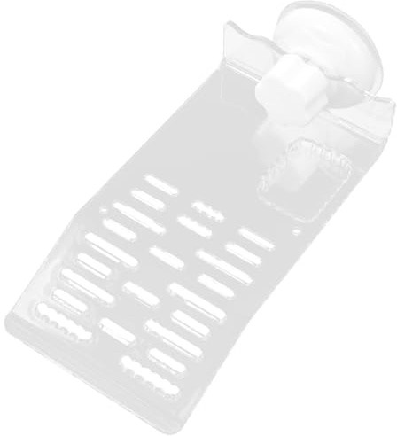 IMIKEYA Plateforme de Repos Facile à Installer Zone de Bain en Plastique pour Tortues avec Ventouses pour Animaux Amphibies Terrarium