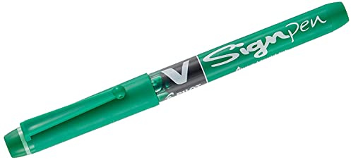 Pilot V Sign Pen Liquid Ink 2.0 mm Tip - Green Single Pen