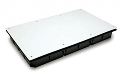 FAMATEL - Cajas empotrar registros ICT IP30 | ICT RTR TB+RDSI | Tapa con tornillos | 300x500x60 | Blanco y negro
